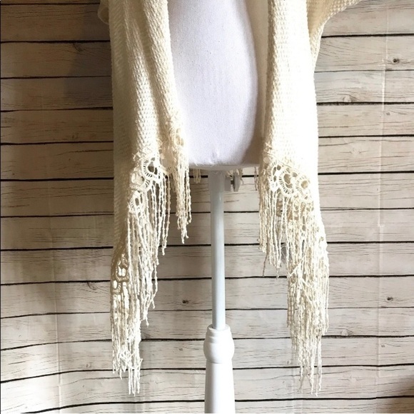 Staring At Stars Knit Cream Kimono - Picture 5 of 8